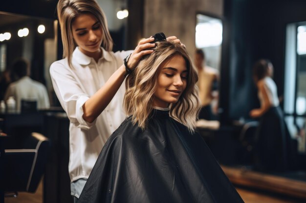 Stylist portrait