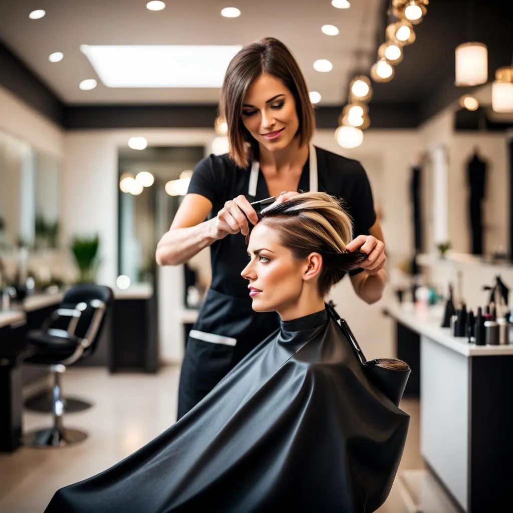 Stylist portrait
